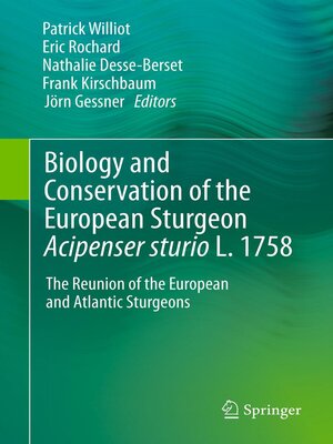 cover image of Biology and Conservation of the European Sturgeon Acipenser sturio L. 1758